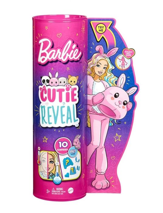 Кукла Барби Barbie супер изненада Зайче детски играчки