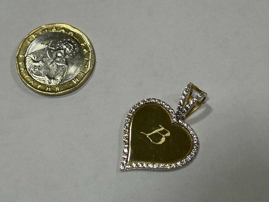 Златно сърце 14 К 585/ 3,25 гр.