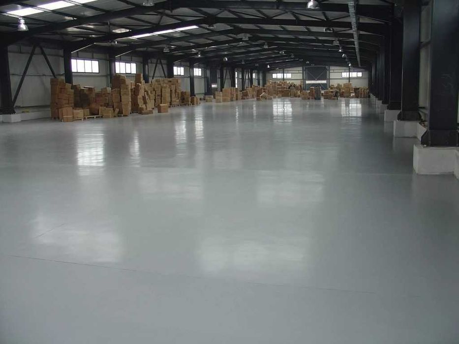 Полимерное пол. Стяжка. Бетон. Эпоксидная краска. Наливной пол