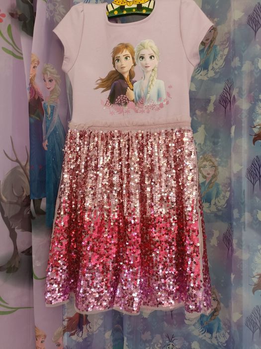 Rochiță Elsa 6_8 ani