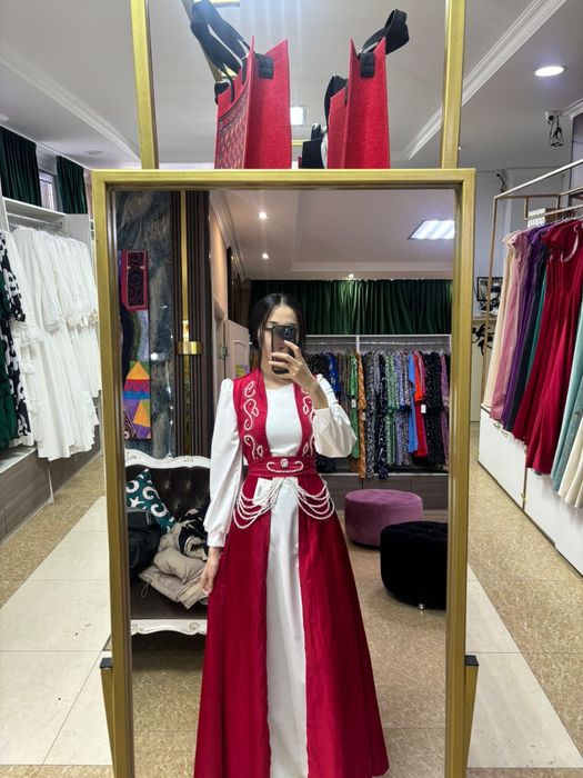 Платье на бет ашар, сырга салу