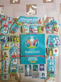 Panini Euro 2020 Tournament Edition albastru (set complet + album gol)