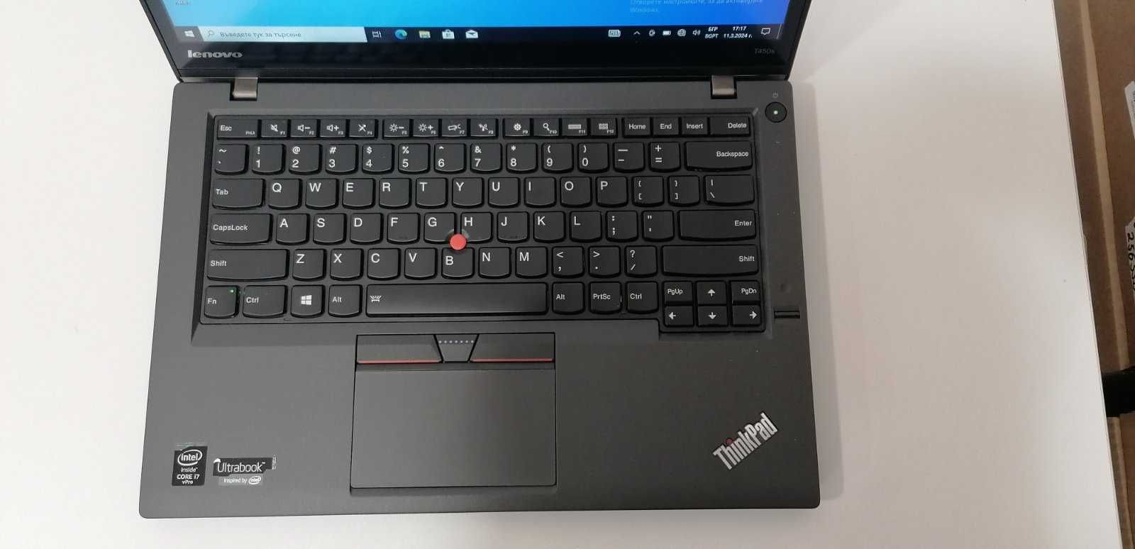 Лаптоп Lenovo ThinkPad T450s i7