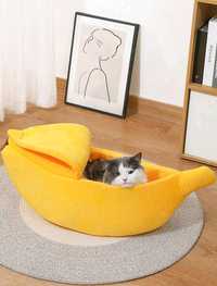 Легло за котка, куче, къщичка за коте, банан