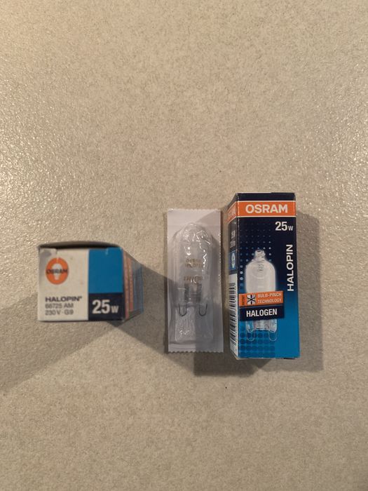 Vând becuri halogen GY6,35 și G9