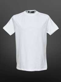 Оригинална Karl Lagerfeld Бяла тениска ГУМЕНА щампа - S M L XL