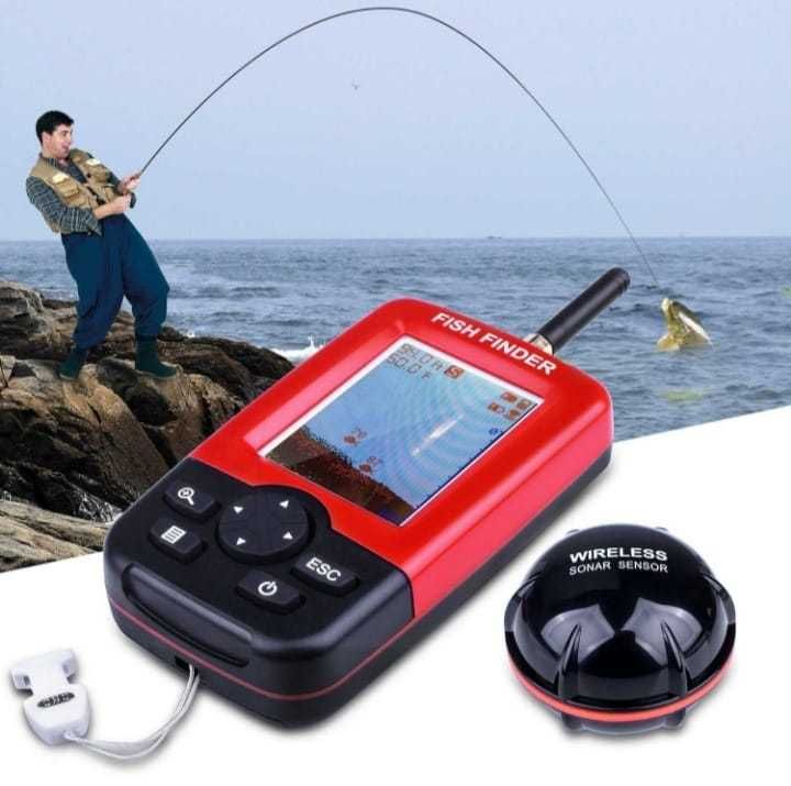 Сонар за риба/риболов/Fish Finder безжичен професионален ,обхват 200 м
