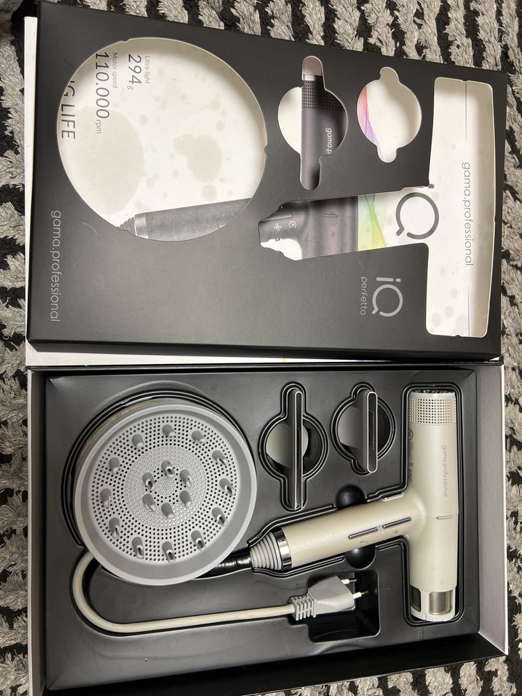 Uscator profesional  de par Ga.ma Iq Perfetto Rose Grey PH6060.PK