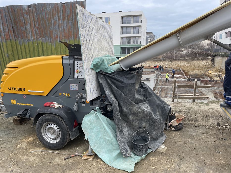 Inchirieri Pompe Beton Stationare-fixe Constanta/vanzare beton
