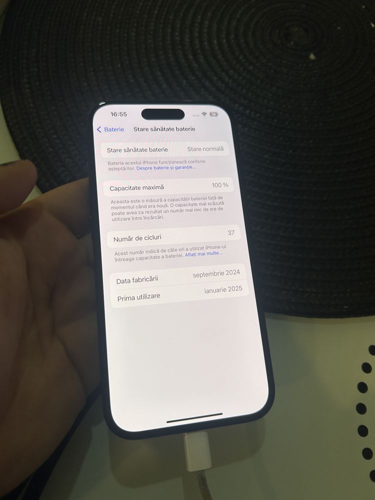 Iphone 15 , 128Gb Black *garantie 24 de luni * Pitesti
