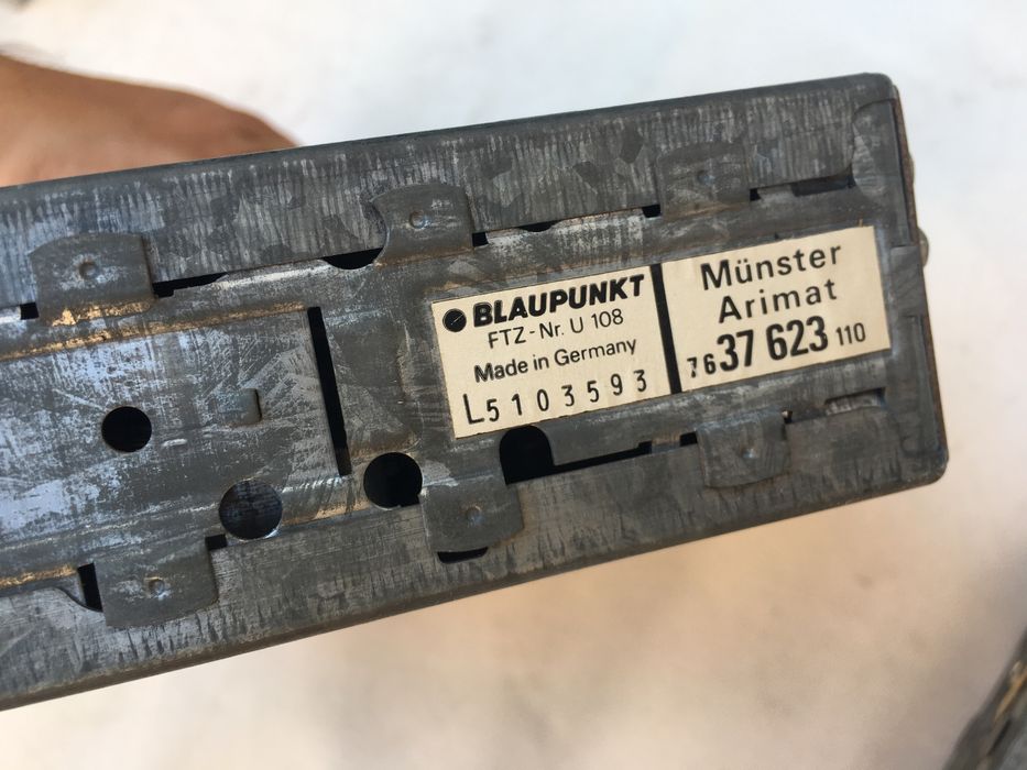 Radio vitange blaupunkt vw T1 T2