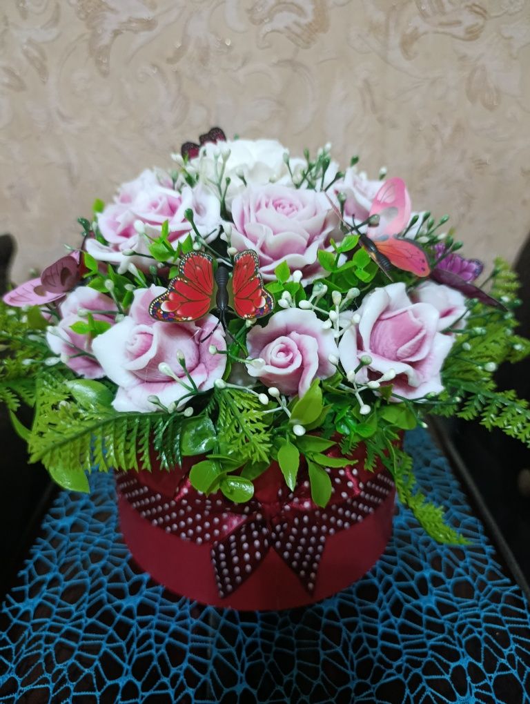 Букет из мыла с нежным ароматом!