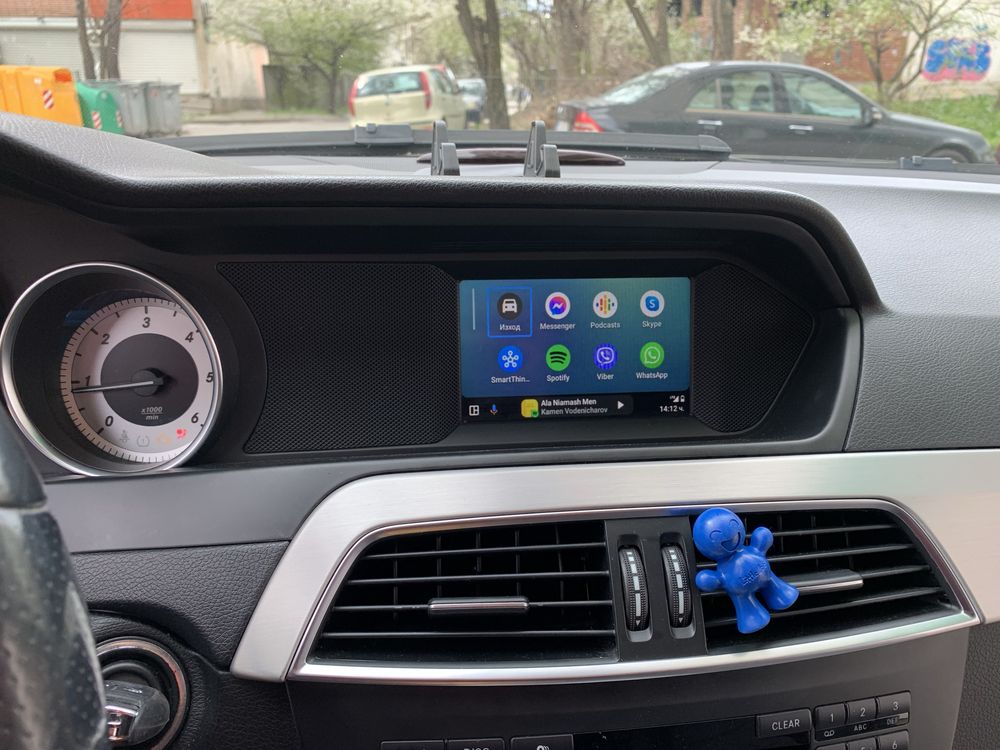 Carplay AMG Меню AndoidAuto Mercedes Agility Sport W205 W213 W212 W218