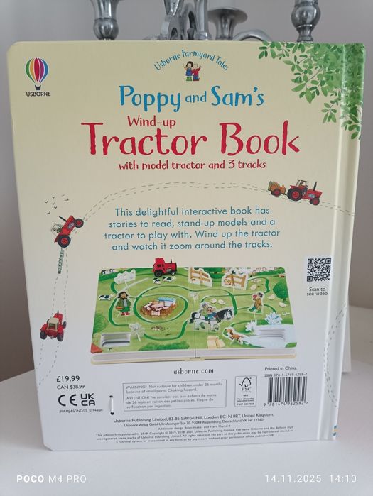 Usborne Wind Up Tractor Book