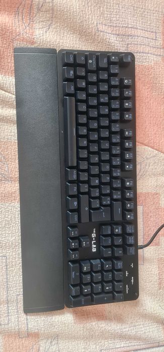 The G-lab Keyz Carbon Gaming Mechanical Keyboard