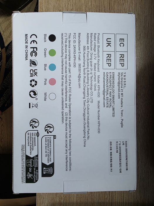 Tastatura bluetooth android, Windows, ios