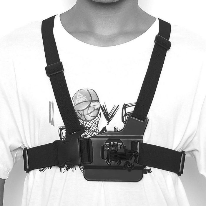 Стойка за гърди / Chest strap за екшън камера Gopro, Eken h9, SJ