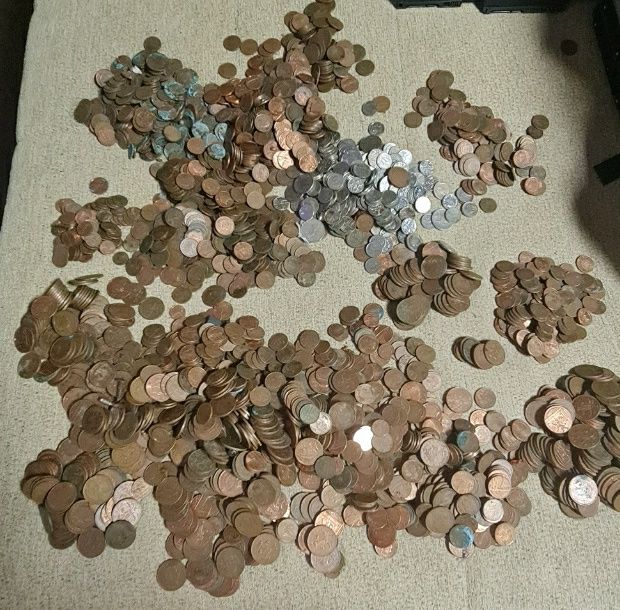 Monede vechi pentru colecție