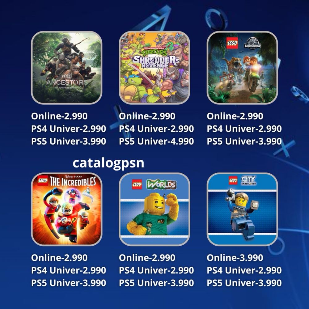 PS4/ PS5 ойындар , сборниктер