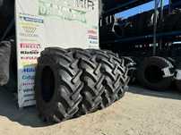 Anvelope noi 15.5/80-24 cu 16 pliuri marca BKT pentru manitou