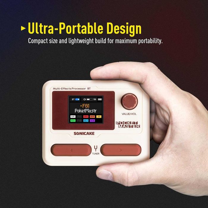 Sonicake Pocket Master QME-10 – мултиефекти процесор в джобен формат