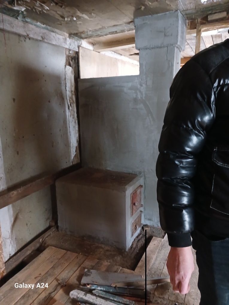 В рассрочку 1/2часть дома