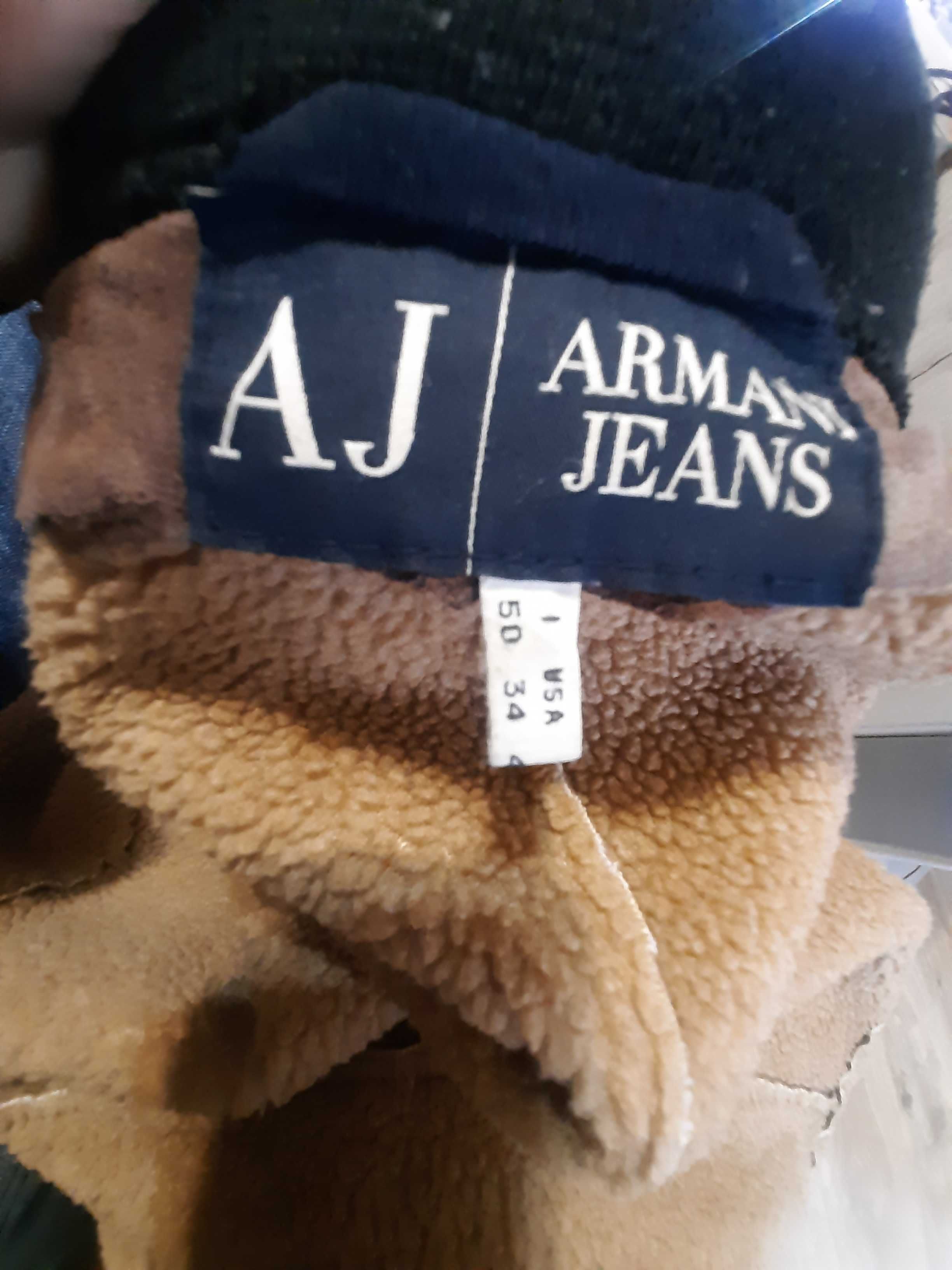 Кожено яке Armani Jeans