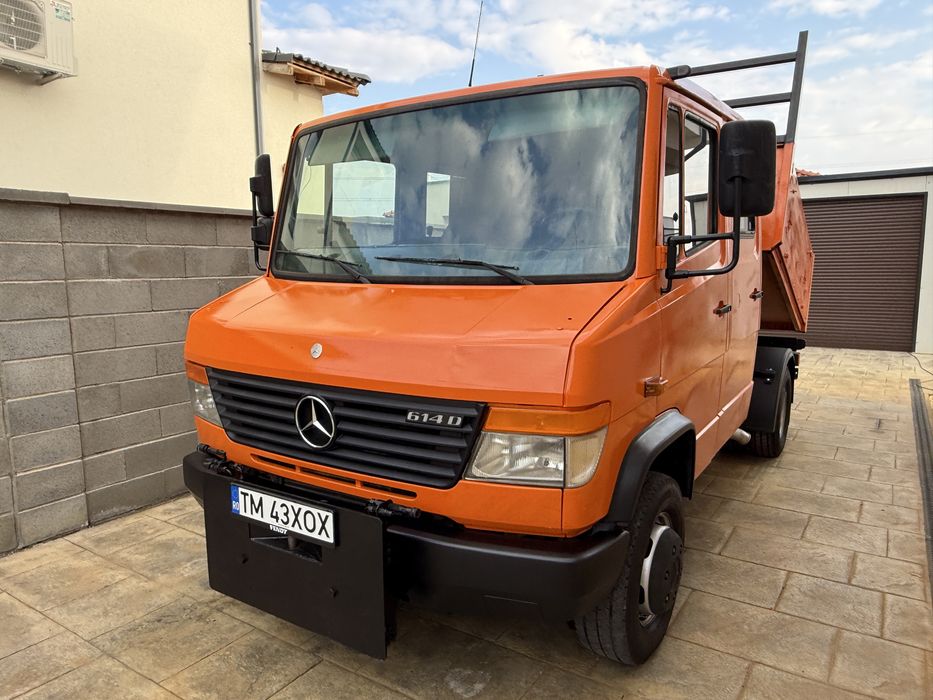 Mercede Vario 614D basculabil cu lama zapada. Cat B