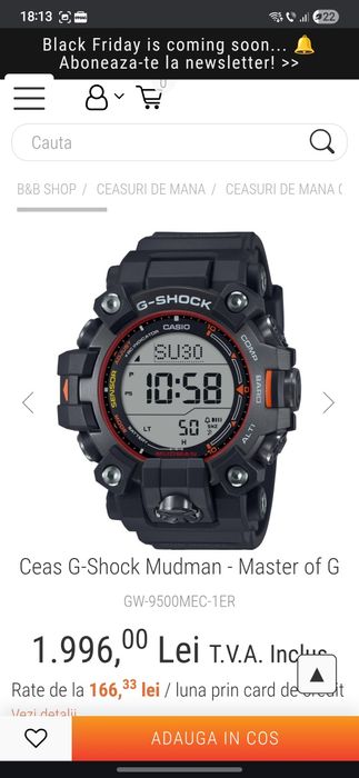 Casio g-shock murdar
