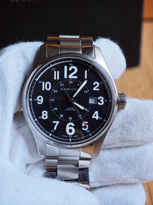 БАРТЕР Hamilton Khaki Field Officer Auto 44 mm