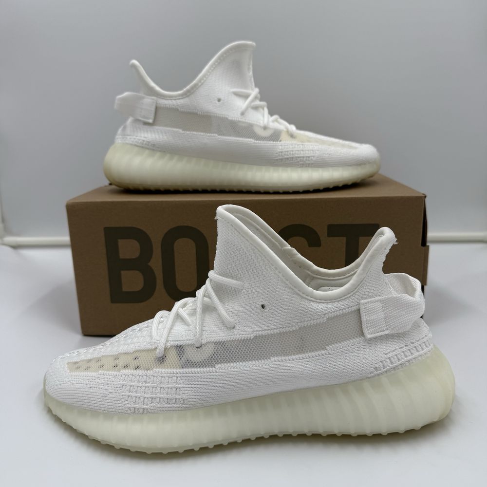 Adidas Yeezy 350 V2 Triple White - marimi 37-49, noi, premium