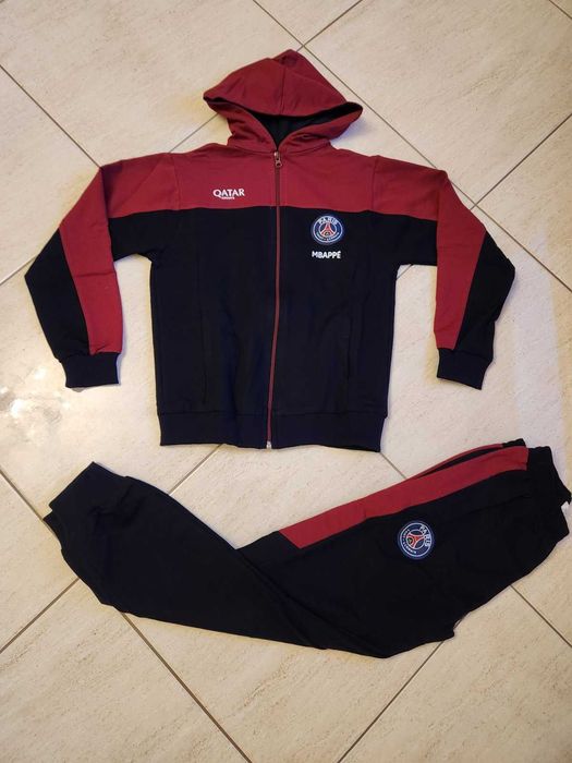 Детски Анцуг ПСЖ Мбапе Качулка  от 5 до 15г Футболен екип 2024