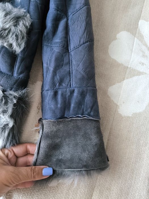 Palton iarna piele naturala 3 ani