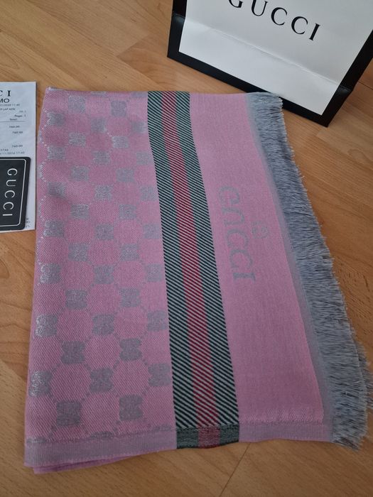 Esarfa/sal damă cu 2 fețe, super model, saculet, etichetă