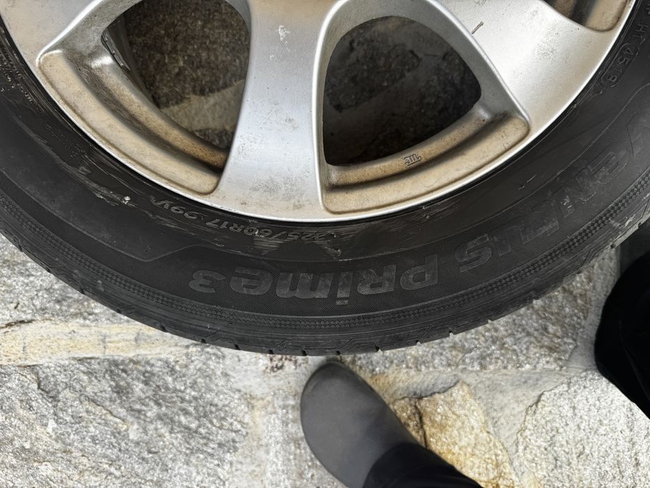 Комплект 46р. джанти с летни гуми размер 225/60R17