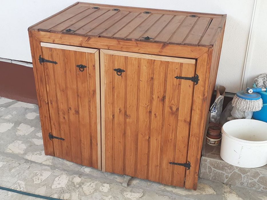 Mobilier gradina cutii postale roaba jardiniere  Banci dulap  B si IF