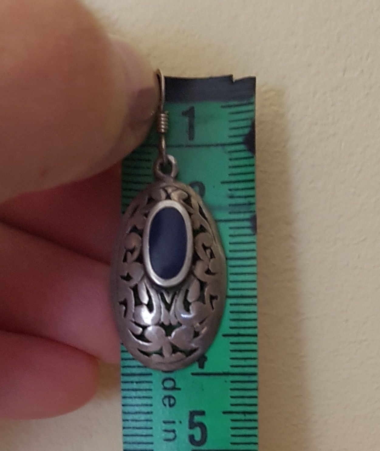 Cercei din argint de 925 anturaj Lapis Lazuli