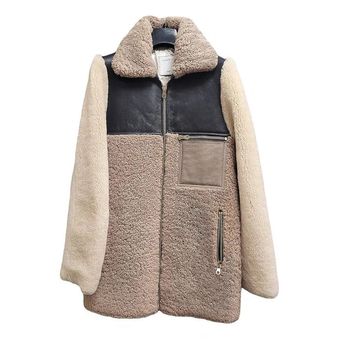 Haina blana naturala Sandro Paris