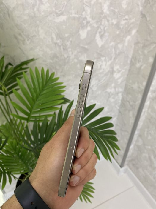 Iphone 15 Pro Max Titan 256  85% 2 sim