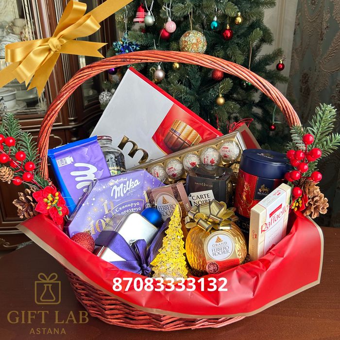 Корпоративные Новогодние подарочные корзины и боксы. ПОДАРКИ