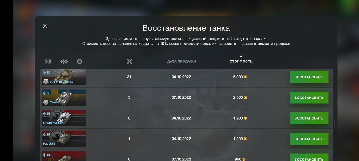 Продам аккаунт в lesta games