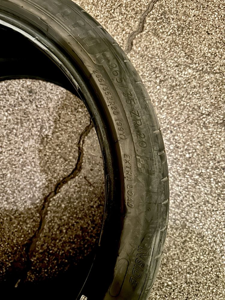Michelin pilot 4s 265/35/20