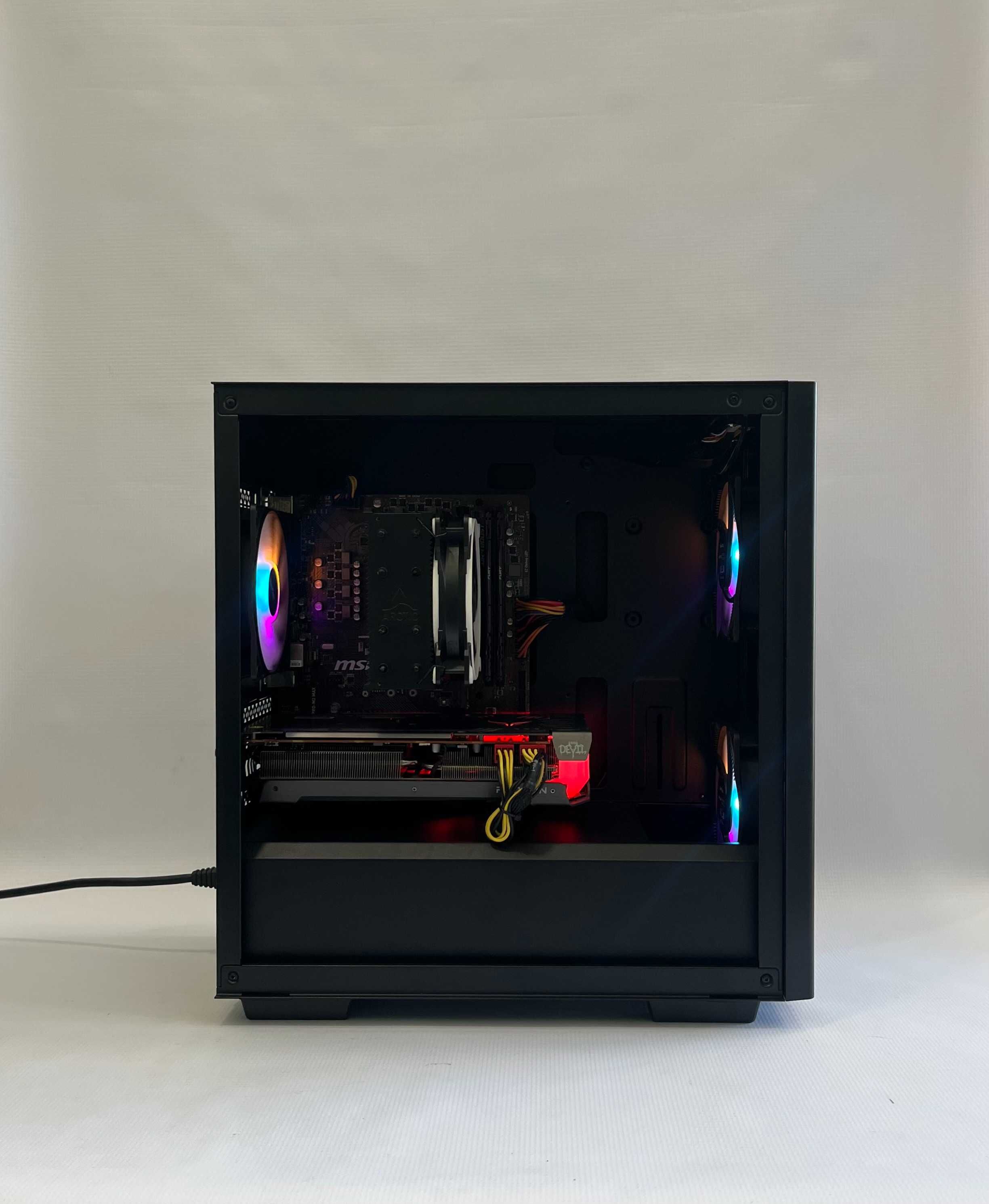 Геймърски компютър AMD Ryzen 5 3600, RX 6600 XT 8GB, 16GB ram