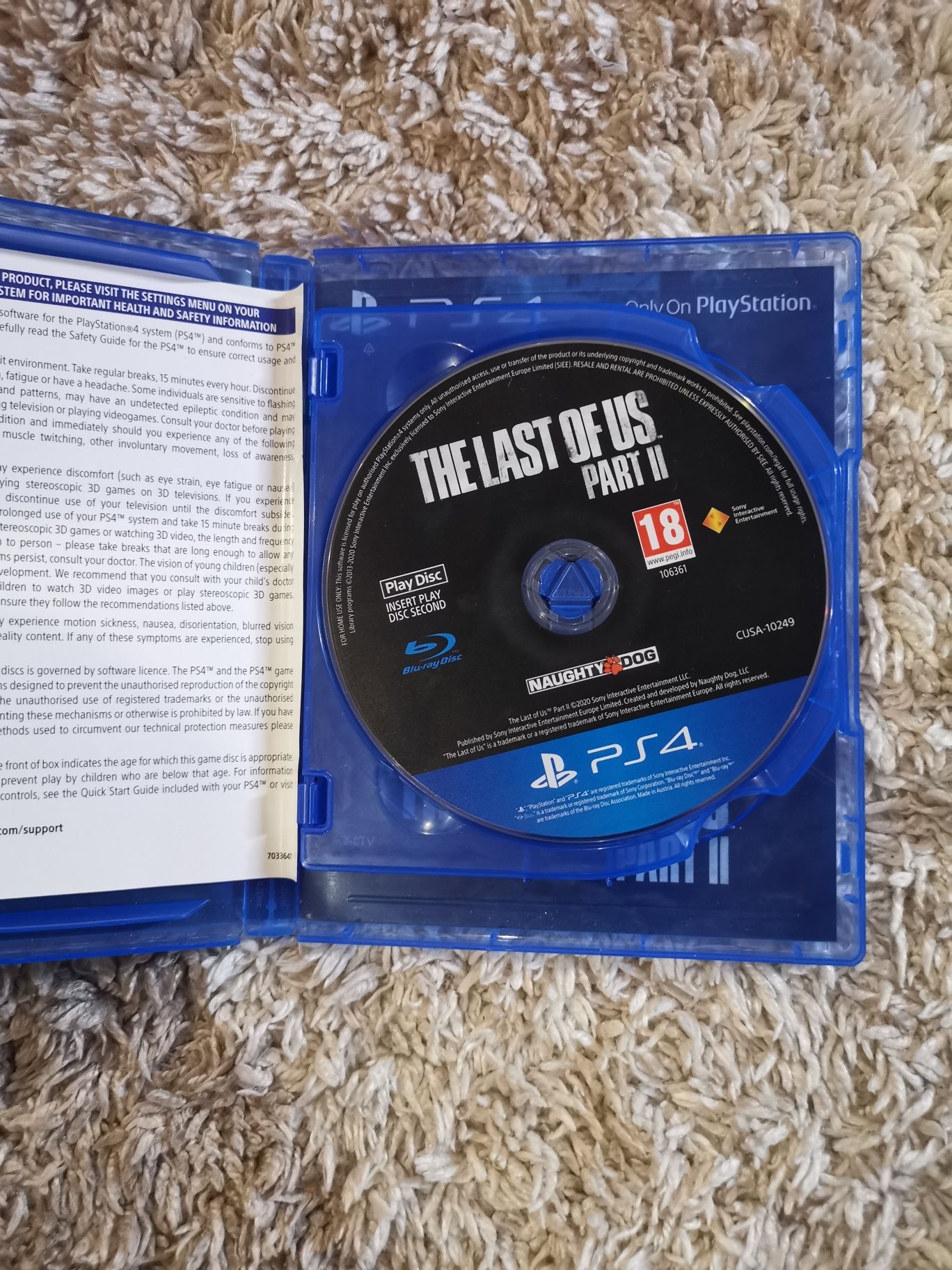 The Last Of Us part2 PS4