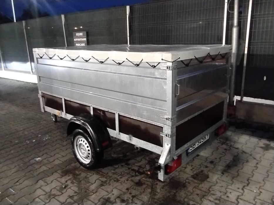 Remorca basculabila Remotrailer 750 kg