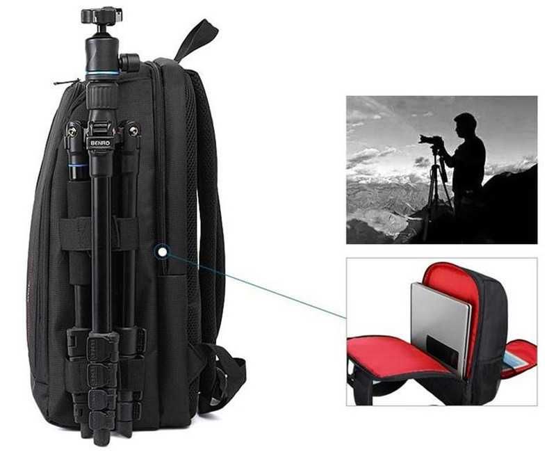 Фото чанта 2 в 1 за DSLR фотоапарати и лаптоп /DSLR BACKPACK BAG