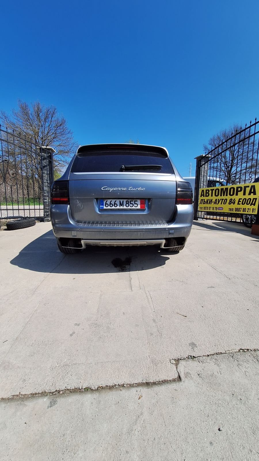 Porsche Cayenne Turbo V8,450 к.с. ,10 броя на части