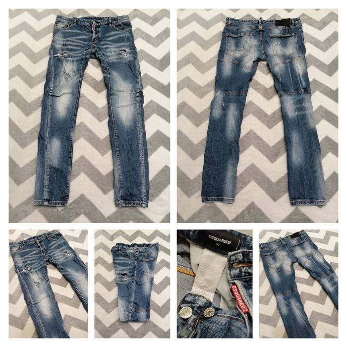 DSQUARED2 blugi 52 bărbați TOP originali ITALY | transport GRATUIT‼️