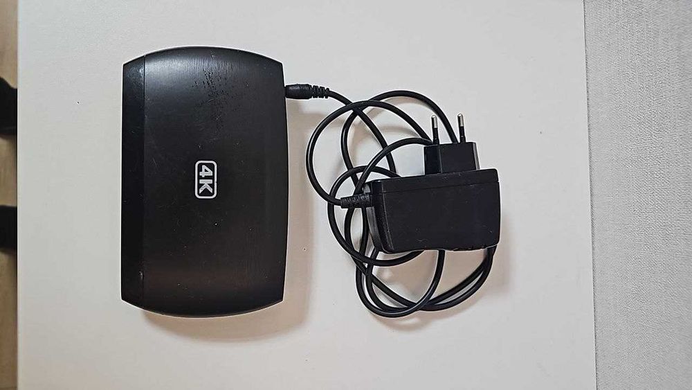 Приставка Android TV 4K S8088, комплект, рабочая — 5500 тг