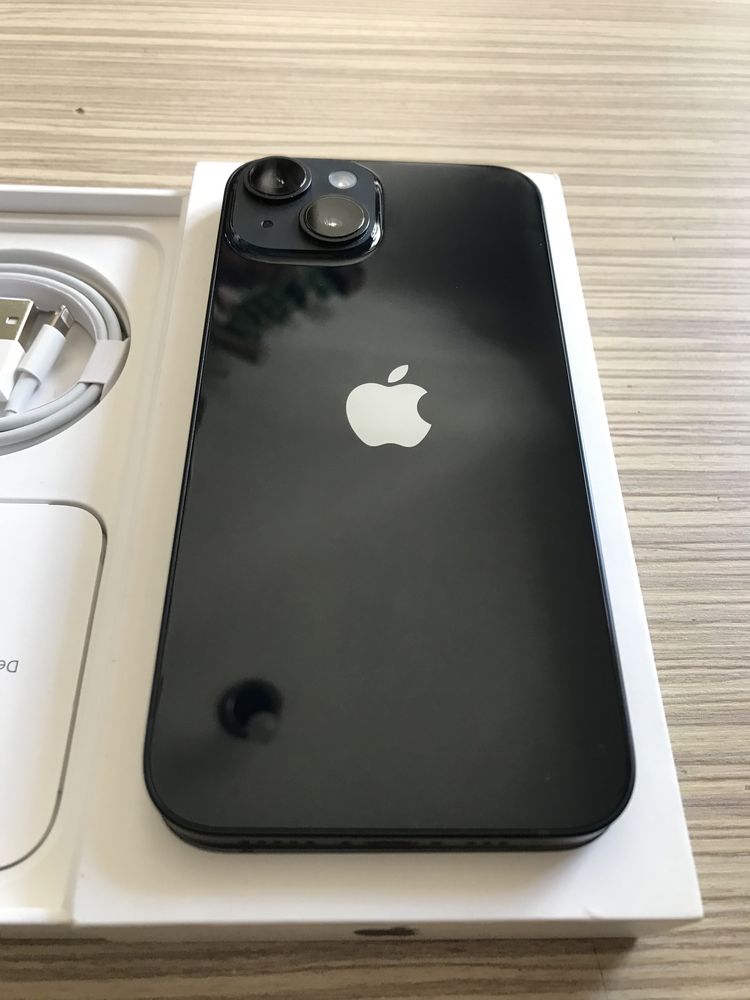 iPhone 14 128GB Negru* ca NOU *Full box